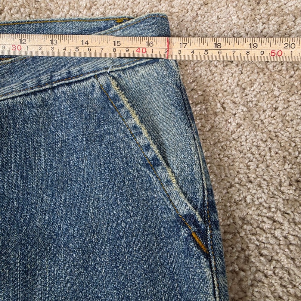 Luella for Target Jeans Low Rise Y2K Patchwork Heart Bootcut Flare Denim - Picture 7 of 10